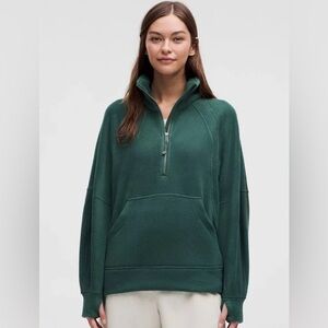 EUC Lululemon Scuba Oversized Funnel-Neck Half-Zip (long)